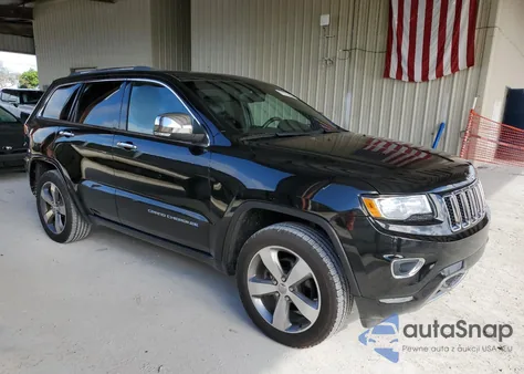 2014 Jeep Grand Cherokee Overland z USA, uszkodzony, nr VIN 1C4RJECG7EC359782